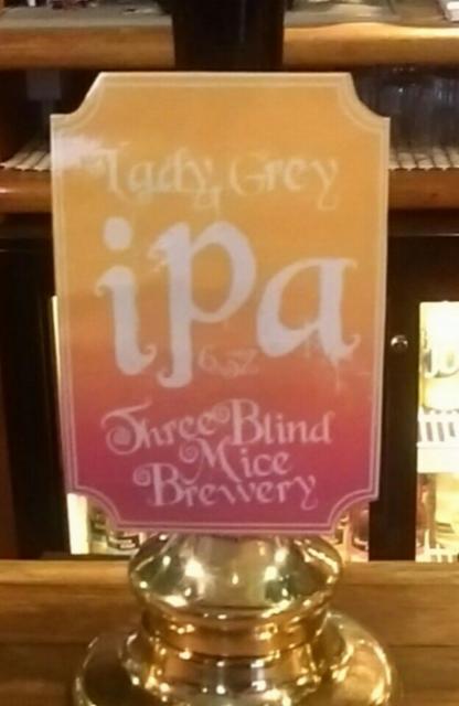 Lady Grey IPA 6.3%, Three Blind Mice Brewery, England