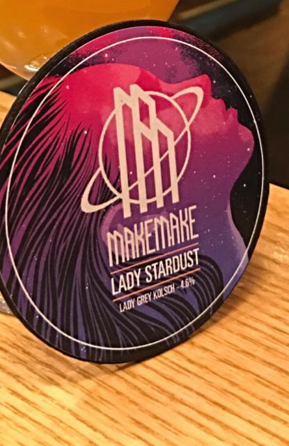 Lady Stardust 4.6%, Makemake Beer Ltd, England