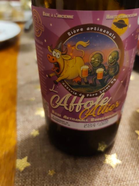 L'affole Allier 4.0%, Brasserie Du Père Saint'Oy, France