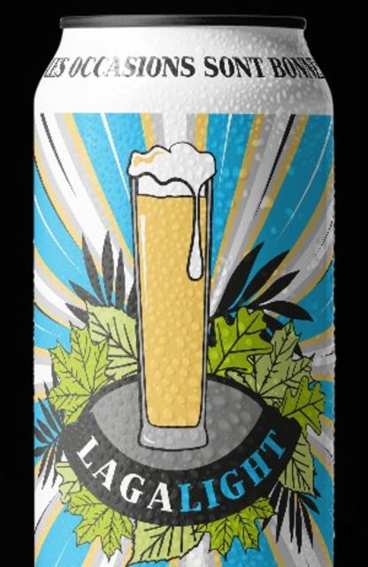Lagalight 3.9%, Lagabière Brasserie Artisanale, Canada