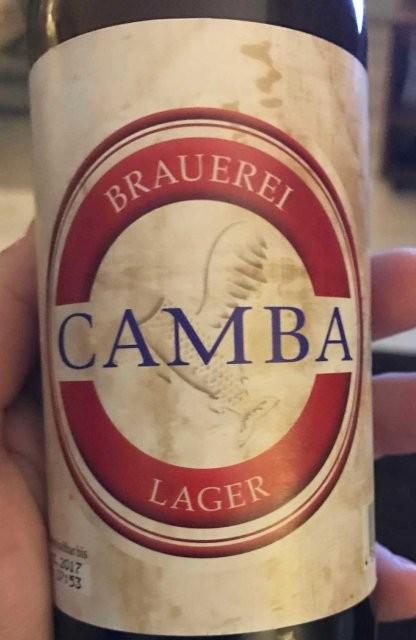 Camba Lager 5.4%, Camba Bavaria, Germany