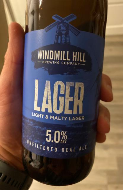 Windmill Hill Lager 5.0%, Windmill Hill Brewing Co. Ltd, England