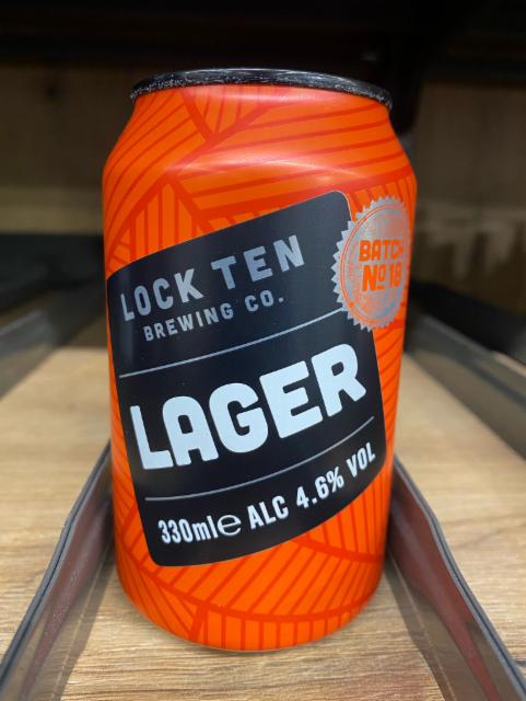 Lager - Batch № 11 4.6%, Lock Ten Brewing Co., England