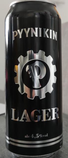 Pyynikin Lager 4.5%, Pyynikin Brewing Company, Finland