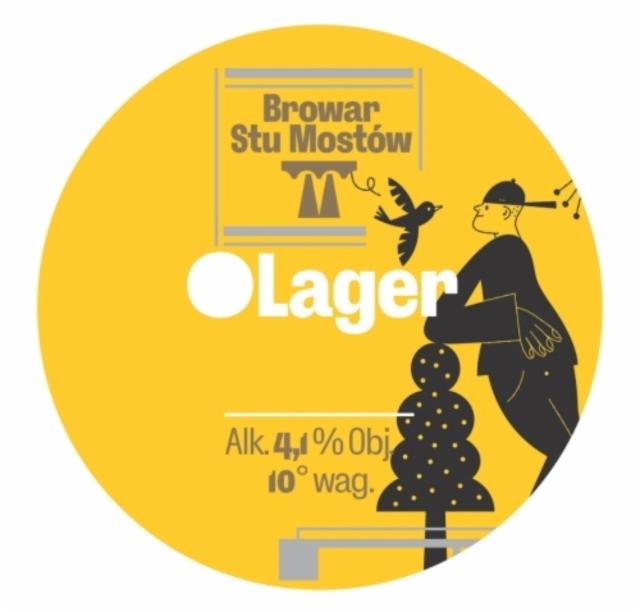 Lager 4.1%, Browar Stu Mostów, Poland