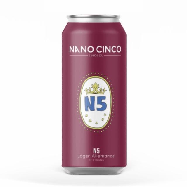 Lager Allemande 4.6%, Nano Cinco, Canada