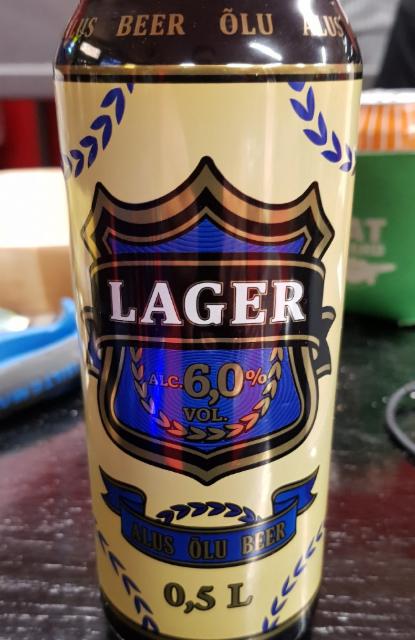 lager alus olu beer 6.0%, Sanitex, Lithuania