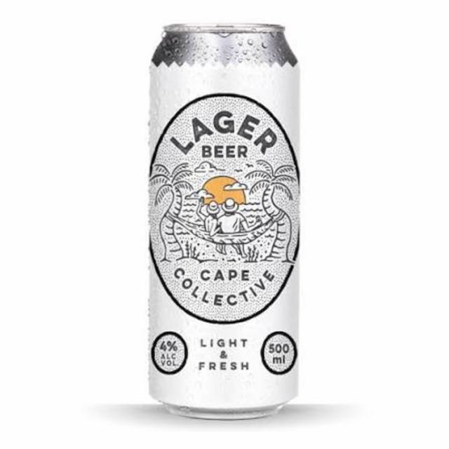 Lager Beer 5.5%, Cape Collective, South Africa