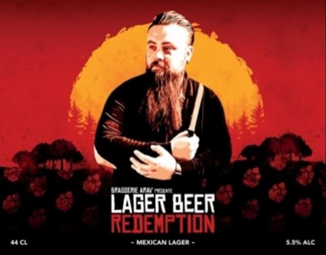 Lager Beer Redemption 5.5%, Arav' Craft Brewery, France