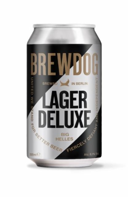 Lager Deluxe 6.1%, BrewDog Deutschland, Germany