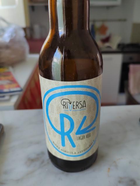 lager hell agricola 4.7%, Riversa Birrificio Artigianale, Italy