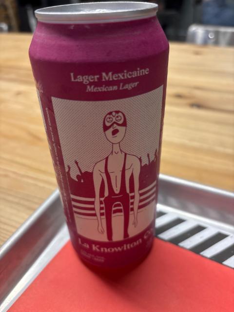 Lager mexicaine 4.7%, La Knowlton Co., Canada