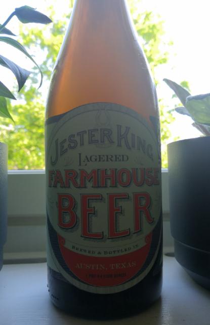 Lagered Farmhouse Beer Batch #2 5.5%, Jester King Brewery, United States
