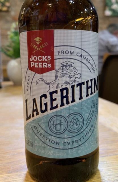 Lagerithm 4.8%, Jocks & Peers, England