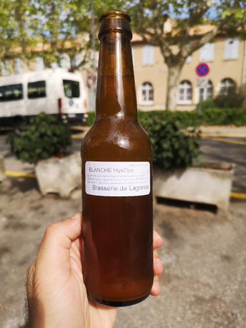 Lagrasse Blanche HysOpe, Brasserie De Lagrasse