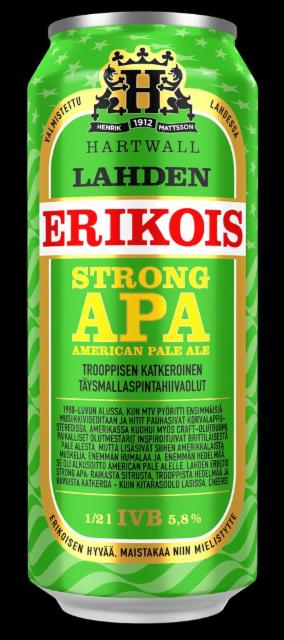 Lahden Erikois Strong APA 5.8%, Hartwall (Royal Unibrew), Finland