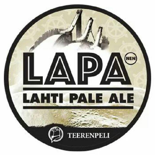 LAPA - Lahti Pale Ale (2017) 5,7 %, Teerenpeli Panimo & Tislaamo, Finland