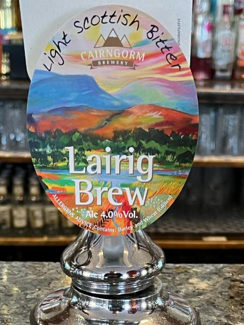 Lairig Brew 4.0%, Cairngorm Brewery, Scotland
