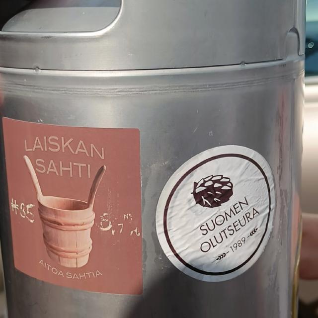 Laiskan Sahti Batch #38–39 9.0%, LaiskanSahti, Finland