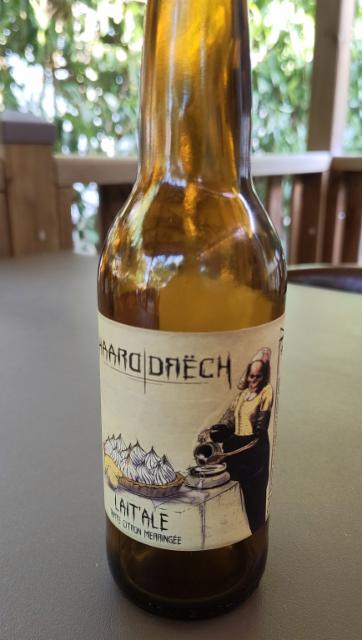 Lait'ale - tarte citron meringuée, Brasserie Haarddrëch