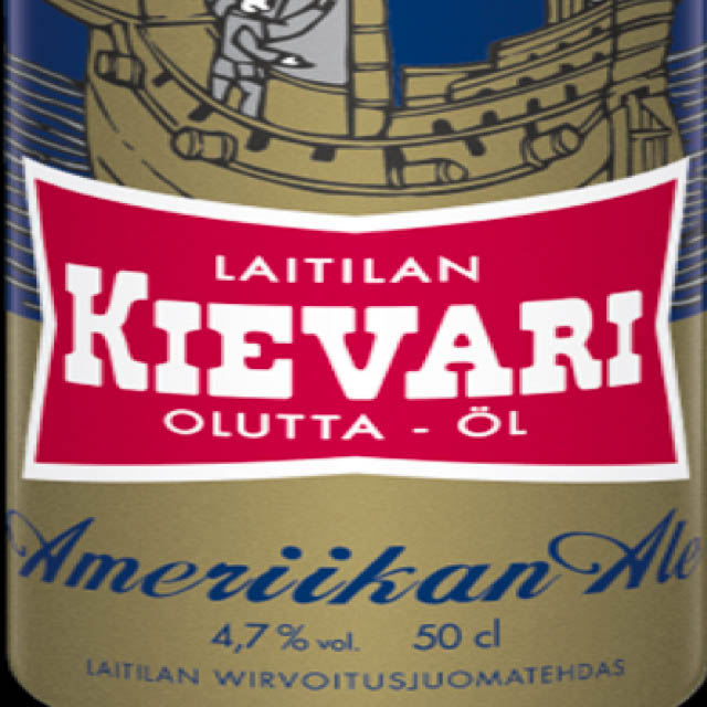 Kievari Ameriikan Ale 4.7%, Laitilan Wirvoitusjuomatehdas, Finland