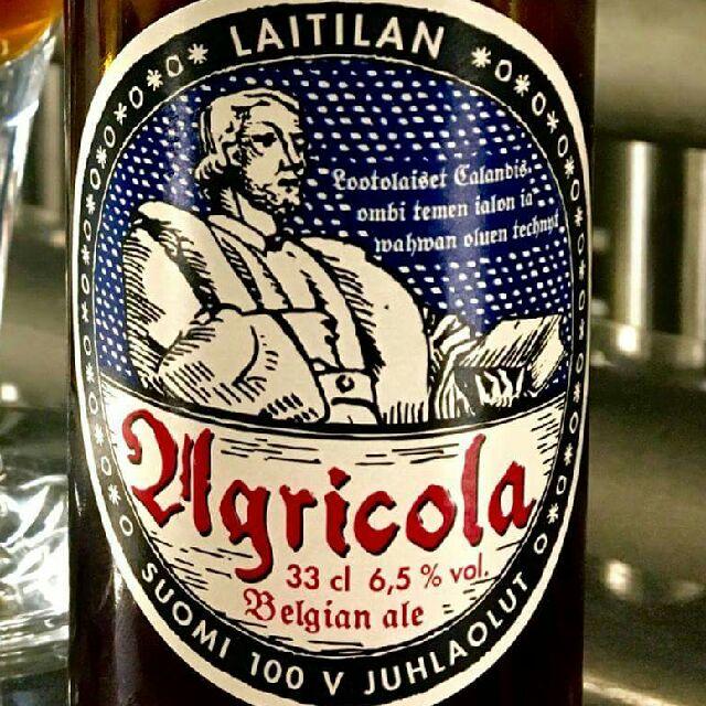 Agricola Suomi 100 V Juhlaolut 6.5%, Laitilan Wirvoitusjuomatehdas, Finland