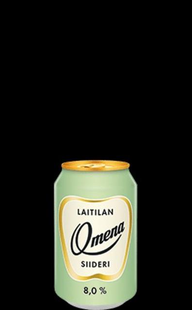 Laitilan Omenasiideri 8%, Laitilan Wirvoitusjuomatehdas, Finland