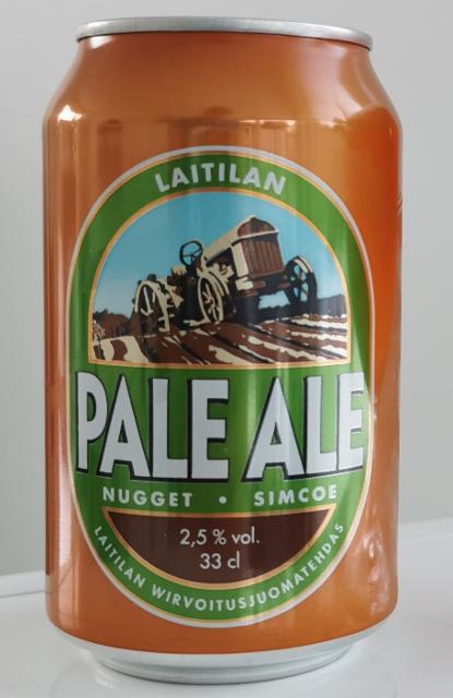 Laitilan Pale Ale Nugget & Simcoe 2.5%, Laitilan Wirvoitusjuomatehdas, Finland
