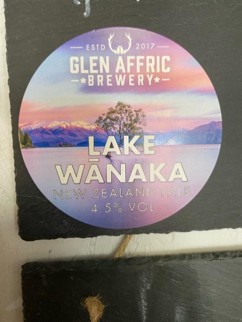 Lake Wanaka 4.5%, Glen Affric Brewery, England