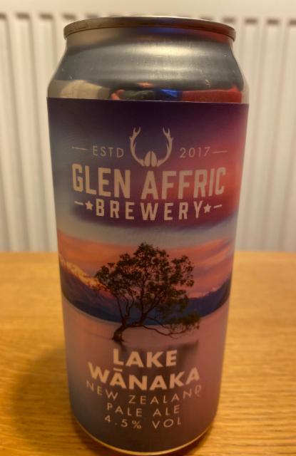 Lake Wanama 4.5%, Glen Affric Brewery, England