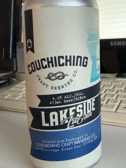 Lakeside Lite, Couchiching Craft Brewing Co.