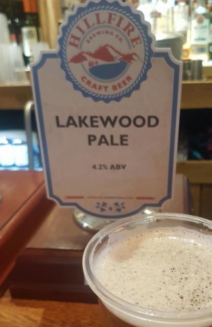 Lakewood Pale 4.2%, Hillfire Brewing Co., England