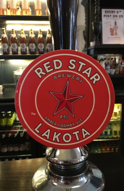Lakota 4.1%, Red Star Brewery (Formby) Ltd, England