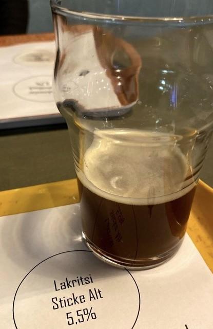 Lakritsi Sticke Alt 5.4%, Stadin Panimo, Finland