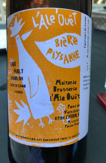 L'Ale'Ouët Ambrée 6.0%, L'Ale'Ouët, France