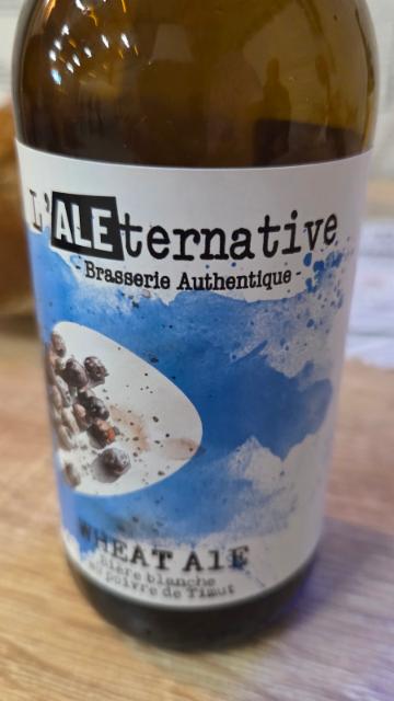 L'ALEternative Wheat Ale Poivre De Timut, L'ALEternative