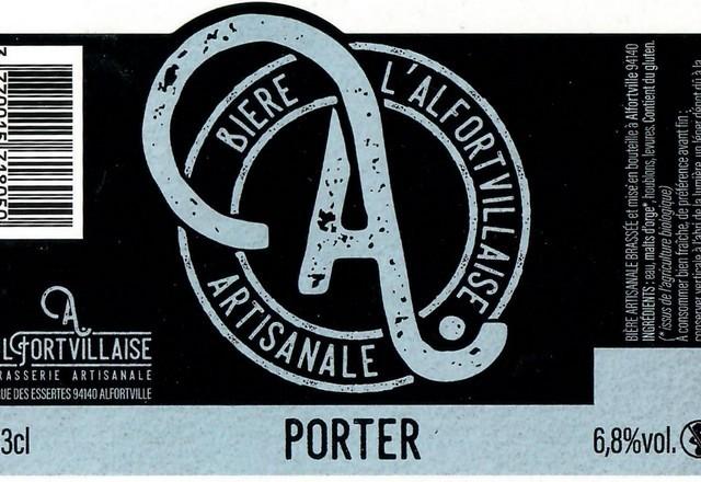 L'Alfortvillaise Porter 6.8%, L'Alfortvillaise, France