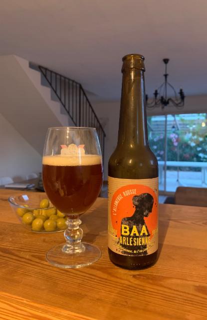 L'Allumeuse Rousse 5.5%, BAA - Brasserie Artisanale Arlésienne, France