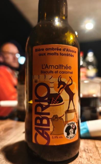 L'Amalthée Biscuits et caramel, Brasserie Cabrio