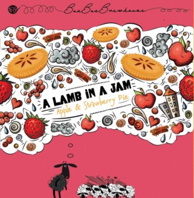Lamb In A Jam - Apple & Strawberry Pie, Baa Baa Brewhouse