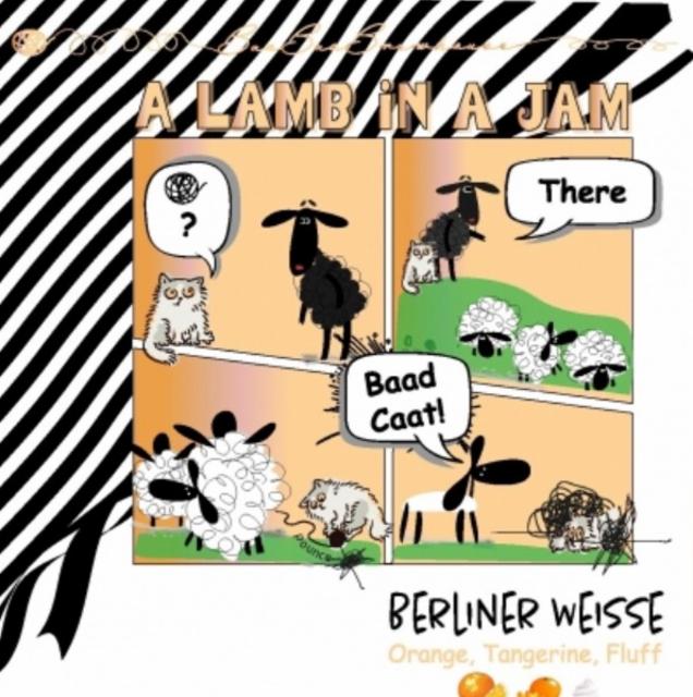 Lamb In A Jam - Orange Creamsicle 6.5%, Baa Baa Brewhouse, United States