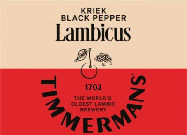 Lambicus Kriek Black Pepper 4.0%, Timmermans (John Martin), Belgium