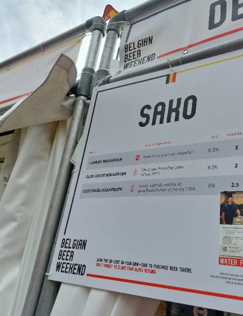 Lambiek Bogaerden 6.5%, Brouwerij-Stokerij Sako, Belgium