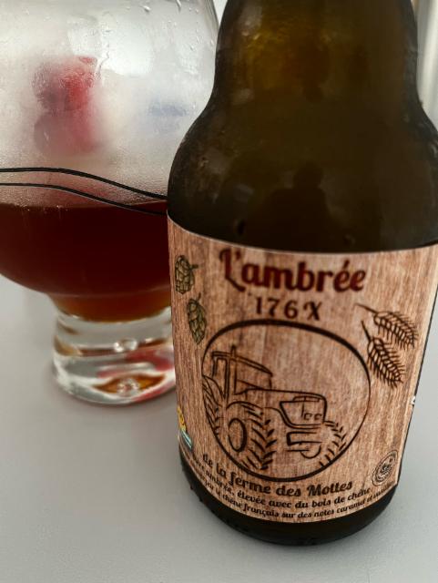 L'ambrée 176X, Brasserie De La Ferme Des Mottes