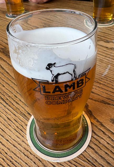 Lambs pale 3.9%, Litton brewery, United Kingdom