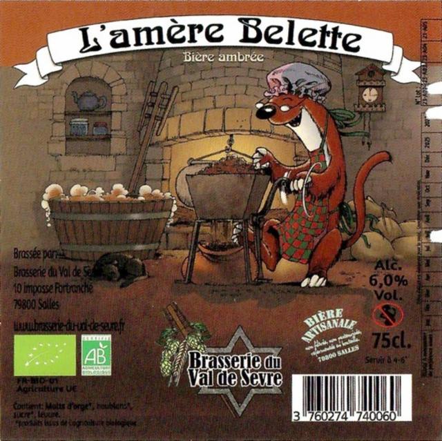 L'Amère Belette, Brasserie Du Val De Sèvre (La Belette)