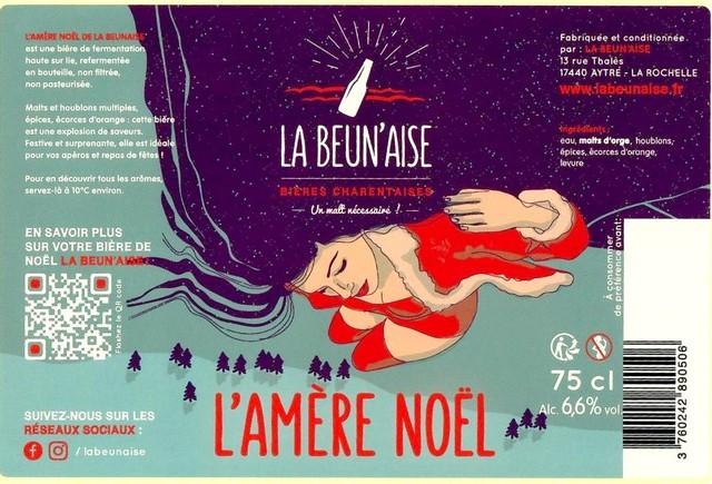 L'Amère Noël 6.6%, La Beun'aise, France
