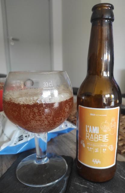 l'ami rabelle 5.5%, Brasserie du glout, France