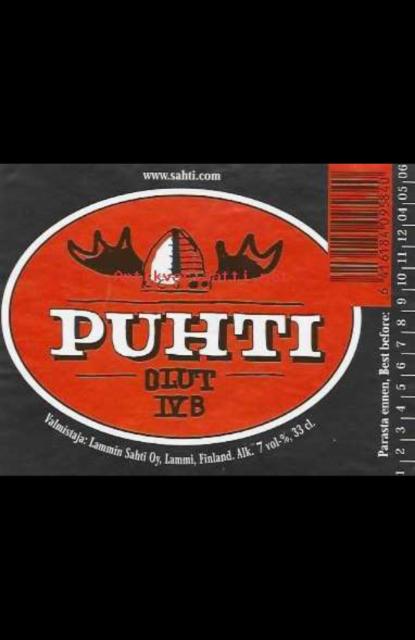 Puhti 7.0%, Lammin Sahti, Finland