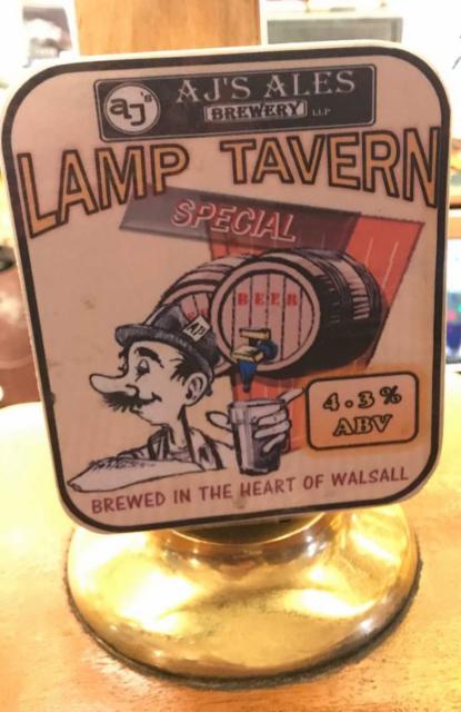 Lamp Tavern Special 4.3%, AJ's Ales, England